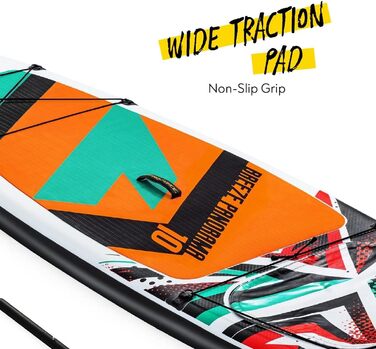 Надувний SUP Bestway Hydro-Force Breeze Panorama: комплект з насосом, сумкою та вікном, різні розміри