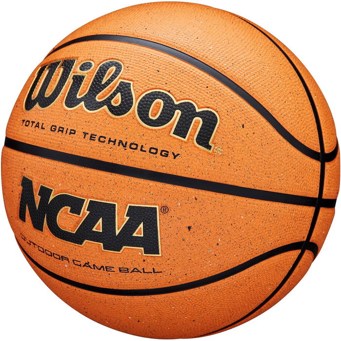 Баскетбольний м'яч Wilson NCAA для вулиці, розмір 6 і 7, помаранчевий