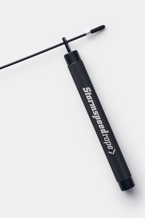 Професійна спортивна скакалка STORM SPEED ROPE SV2, чорна + чохол