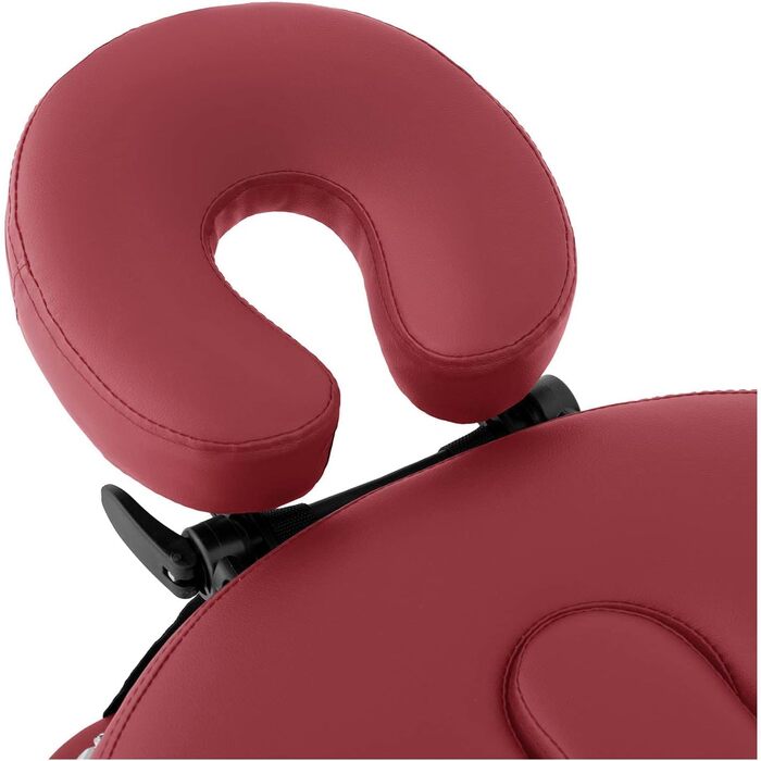 Складаний масажний стіл Physa Colmar RED, червоний, масажна кушетка, переносна масажна ліжко