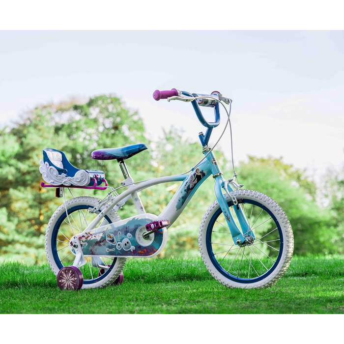 Дитячий велосипед Huffy Disney Frozen, блакитний, для дівчаток, малий розмір