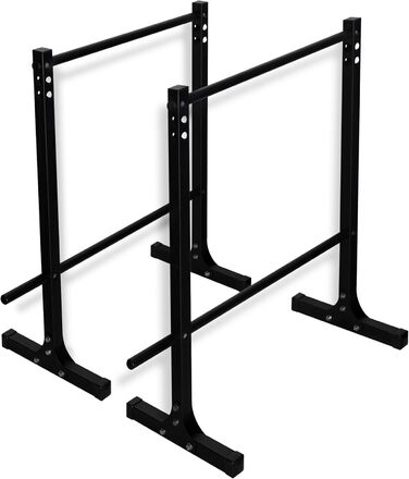 Бруси для віджимань Parallettes, домашній тренажер, регульовані 83-91 см, для силових тренувань