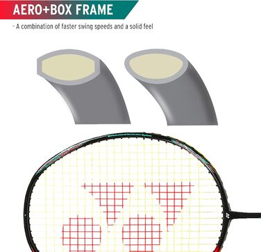 Бадмінтонна ракетка YONEX Astrox 38 D, графітова, для професіоналів