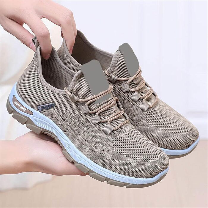 Чоловічі кросівки для активного відпочинку та занять спортом (Khaki, 43 EU) - зручні, дихаючі, з плоскою підошвою