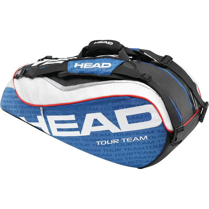 Сумка для тенісу Head Tour Team Combi, спортивна, чорна