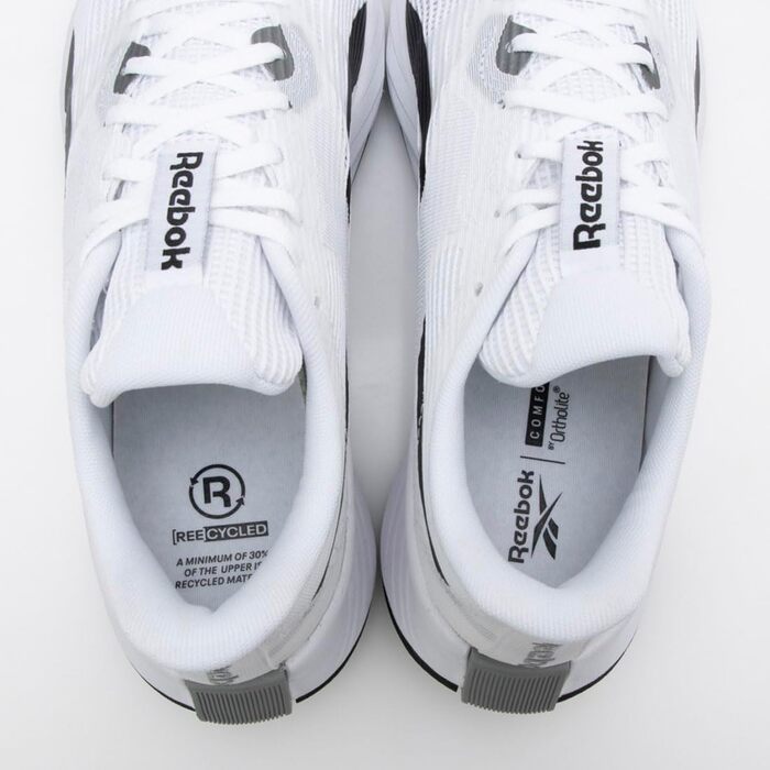 Кросівки Reebok Energen Tech Plus Unisex 46 EU (Білий/Чорний/Сірий)