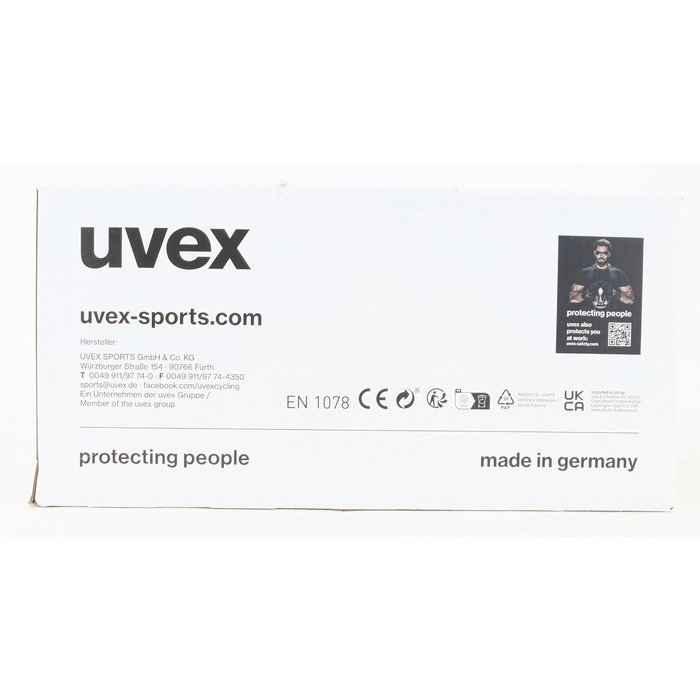 Велосипедний шолом Uvex i-vo білий, універсальний, розмір 56-60 см, регулювання, можливість LED, для чоловіків і жінок