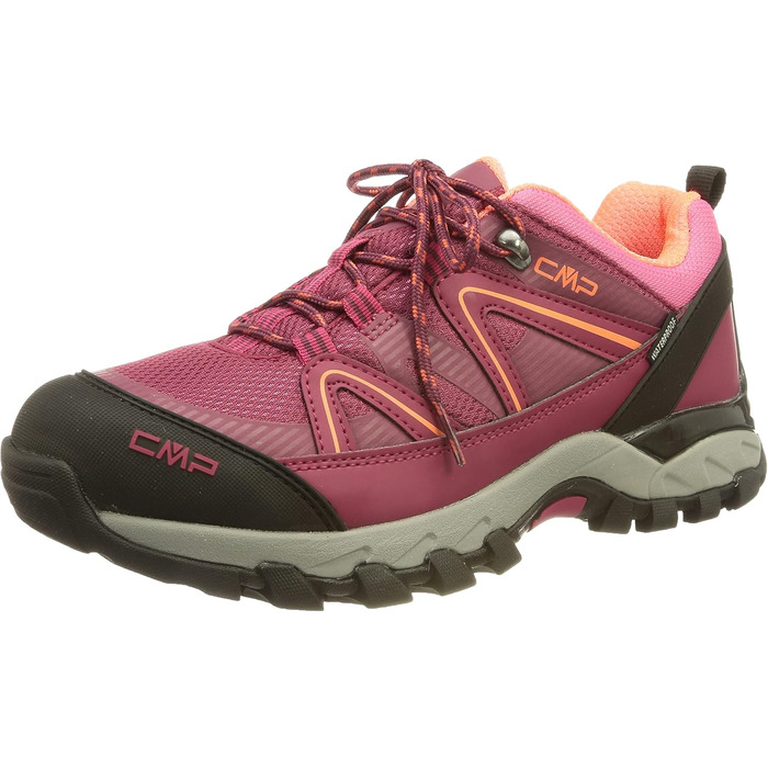 Дитячі трекінгові черевики CMP Shedir Low WP, 36 EU, Sangria