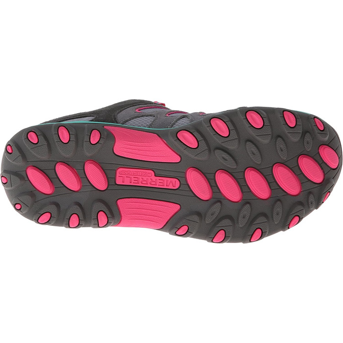 Черевики трекінгові та для ходьби Merrell CHAMELEON LOW LC для хлопчиків, 29 EU, багато кольорів, сірий/рожевий