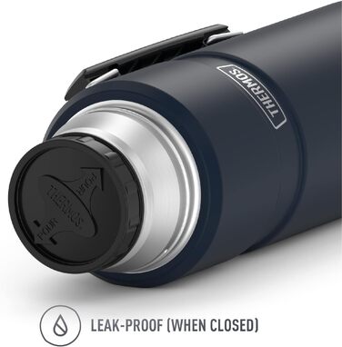 Термос THERMOS Stainless King SK2020, вакуумна ізоляція, 200 мл, синій матовий