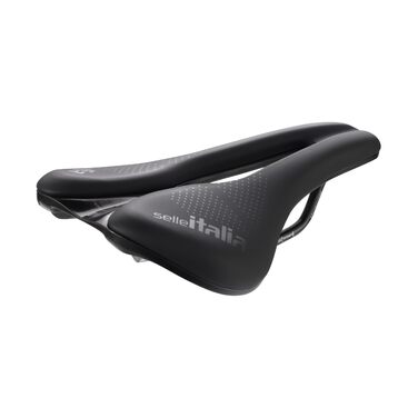 Сідло Selle Italia Novus Boost EVO Gravel TM Superflow - для гравійних та шосейних велосипедів, чорне