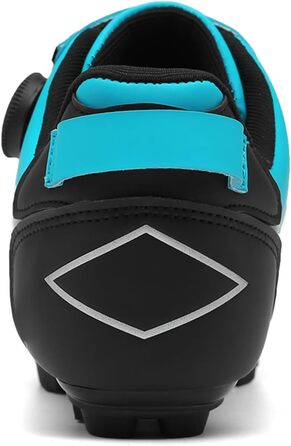 Велосипедні шкарпетки для чоловіків та жінок: велотуфлі для шосе та MTB, сумісні з SPD, 2 шари, з клітами. Велосипедні шкарпетки, велотуфлі (37 EU, C)