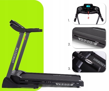 Електрична бігова доріжка Urbogym V520S (до 130 кг)