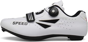 Велосипедні черевики для чоловіків та жінок, MTB, шосейні, крос-кантрі, кросівки, дихаючі, для їзди на велосипеді, сумісні з SPD-SL/SPD, розміри 36-47 EU, білі