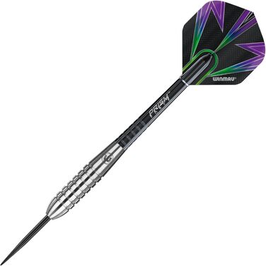 Дротики Winmau Foxfire Profi Wolfram Steeltip з комплектом оперень і стрижнів