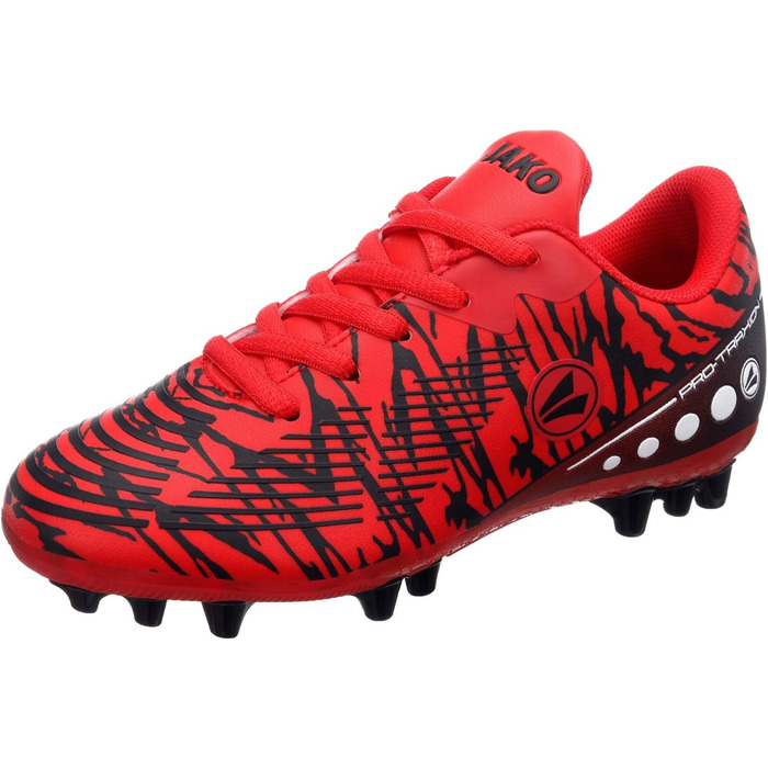 Дитячі футбольні бутси JAKO J-SFG Take, Fiery Red/Jet Black, 36 EU