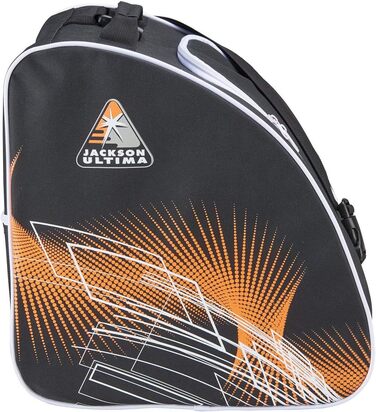 Сумка для ковзанів Jackson Ultima | Якісні ковзани для фігурного катання | Чорний/Помаранчевий, один розмір