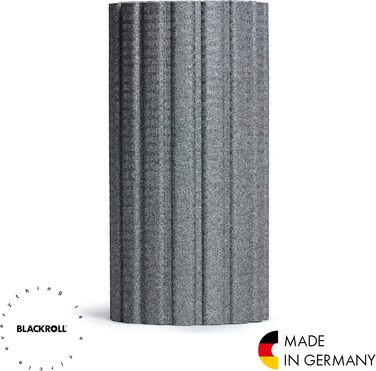 Масажний ролик Blackroll Groove PRO сірий, професійний