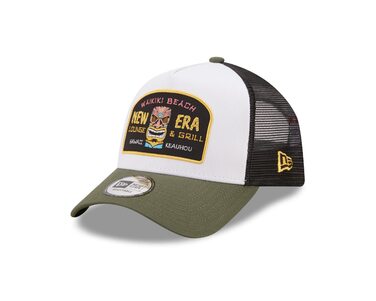 Кепка-тракер New Era Los Angeles Dodgers Camouflage Infill A-Frame Adjustable — камуфляжний регульований головний убір (One Size, #18-29393)