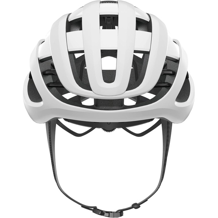 ABUS AirBreaker – професійний велосипедний шолом для шосейного велоспорту, білий матовий, для дорослих та підлітків, розмір M (52-58 см)