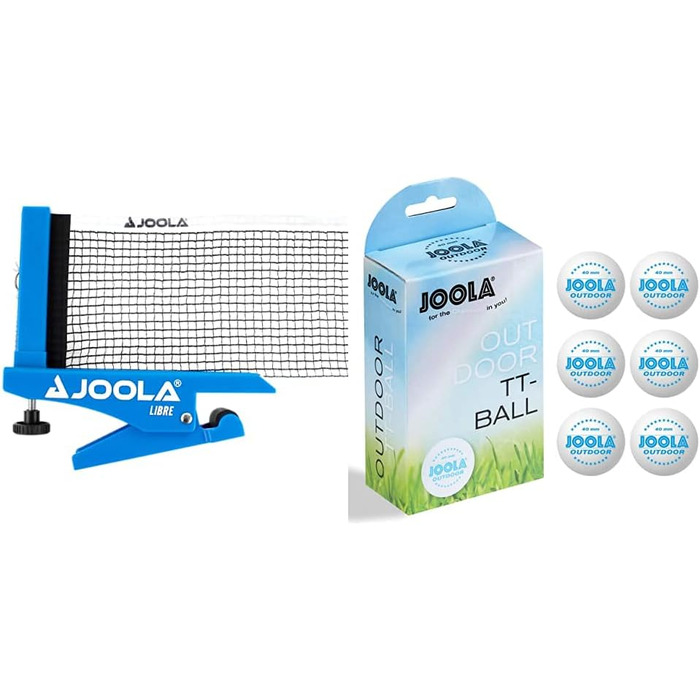 М'яка сітка для настільного тенісу JOOLA LIBRE Outdoor - регульована висота, для гри на вулиці