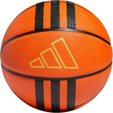 Баскетбольний м'яч adidas X 3, розмір 5, гума, унісекс, натуральний/чорний/золотий