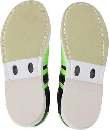 Легкі та дихаючі боулінг-башмаки для чоловіків та жінок з кріпленням Magic Sticker, зносостійка амортизація, колір зелений (42 EU, A)