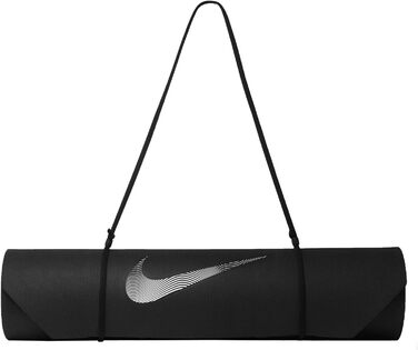 Йога-мат Nike MAT 2.0 для тренувань, унісекс, чорний/білий