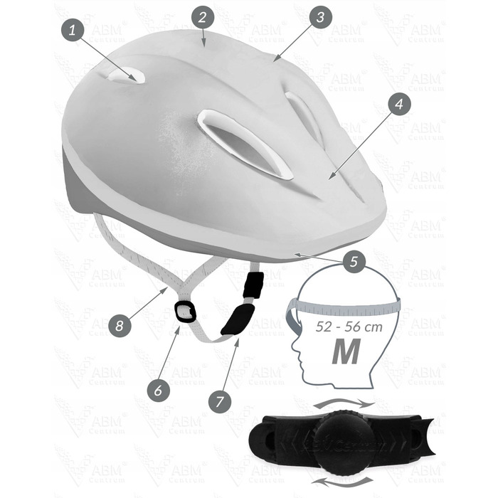 Комплект захисту для роликів та скейта (шолом, наколінники, налокітники) — Stitch