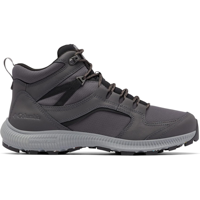 Чоловічі трекінгові черевики Columbia Re-Peak Mid Grey Dark Grey X Black 46 EU