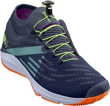 Тенісні кросівки Wilson KAOS 3.0 SFT Paris для чоловіків, 42 EU, блакитний, оранжевий, зелений