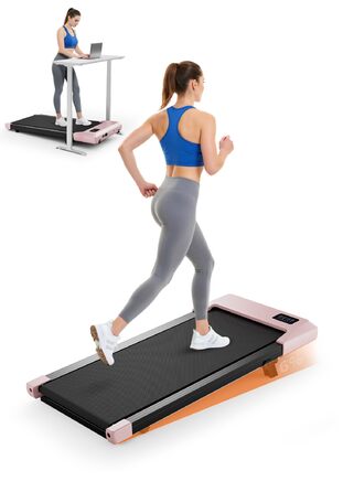 Бігова доріжка Superun Walking Pad для дому та офісу, максимальна вага 159 кг, з режимом тренувань, мобільним додатком та віртуальними трасами, безшумна