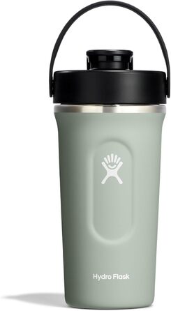 Термобутилка Hydro Flask 709 мл для протеїнових коктейлів і добавок, ізольована, не протікає, BPA-free, Agave