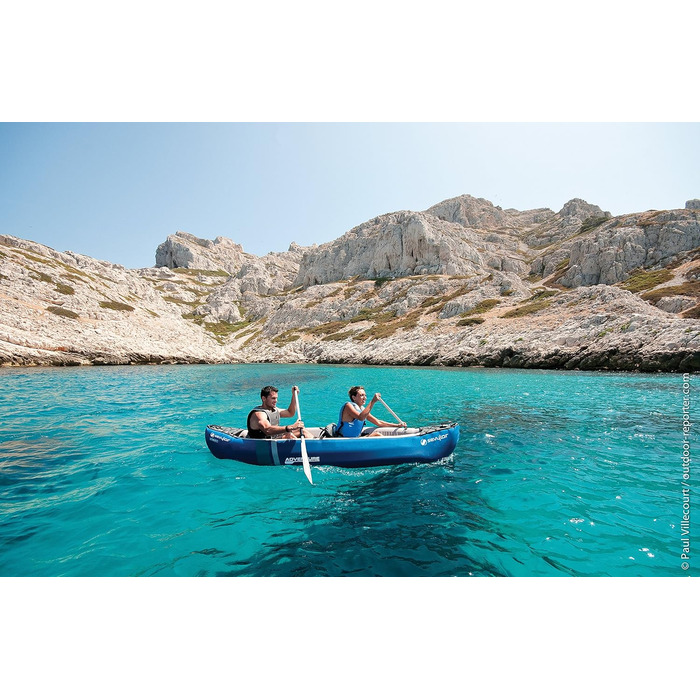 Надувний каяк Sevylor Adventure Kit для 2 осіб, з двома веслами і насосом, 314x88 см