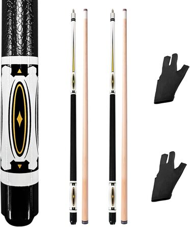 Набір київ для більяру Moyan (2 шт.), 58 дюймів, 2 частини, кленова деревина