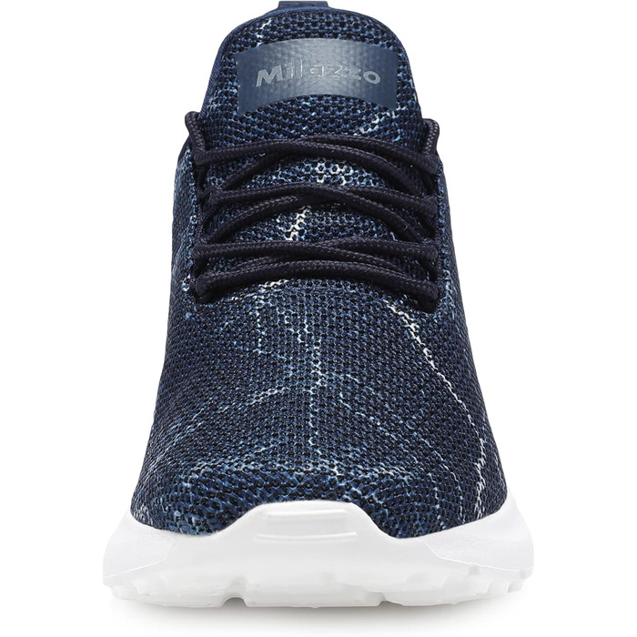 Чоловічі кросівки Milazzo для спорту та бігу – зручні, дихаючі, з антиковзкою підошвою для повсякденного носіння та тренувань (1230blau, 46 EU)