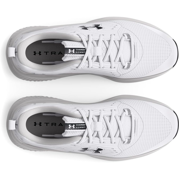 Жіночі кросівки для тренувань Under Armour Charged Commit TR 4, розмір 39 EU, білий, сірий, чорний