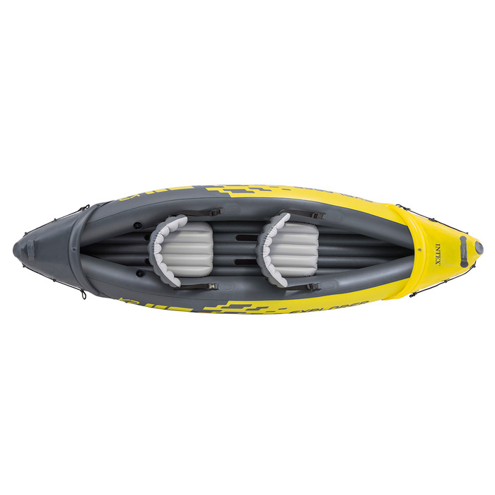 Надувний двомісний каяк Intex Explorer з веслами та насосом