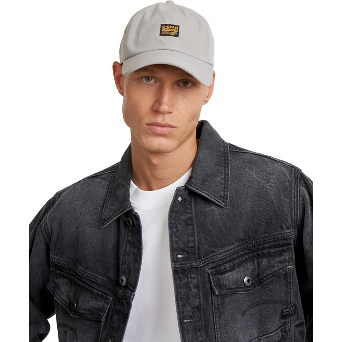 Чоловіча бейсболка G-Star Raw Originals сірого кольору (sharkskin), універсальний розмір