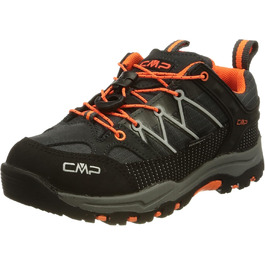 Дитячі трекінгові черевики CMP Rigel Low WP, Антрацит-Flash ORANGE, 37 EU