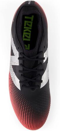 Кросівки для футболу New Balance Tekela Magique Fg V4+ - Чорний, Білий, Червоний (43.5/44 EU)