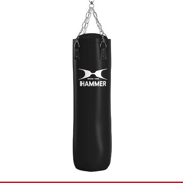 Боксерський мішок HAMMER BOXING Premium 120 см чорний для боксу та кікбоксингу