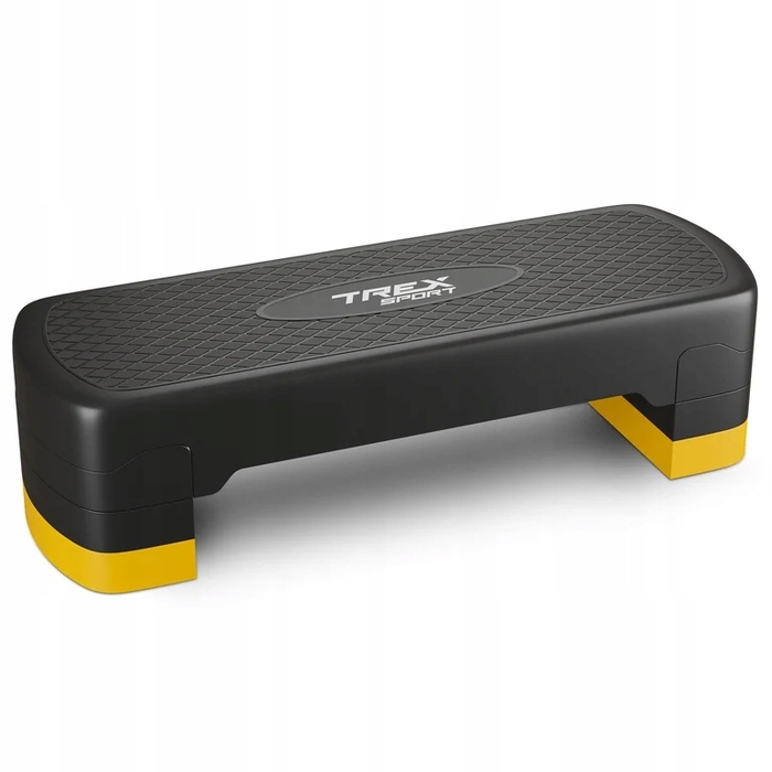 Степер для фітнесу 3-рівневий Trex Sport TX-030AS, жовтий