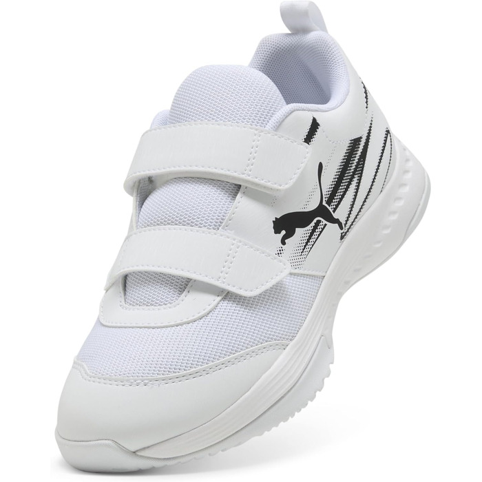 Дитячі кросівки PUMA VARION II V JR для залу, біло-чорні, 34 EU