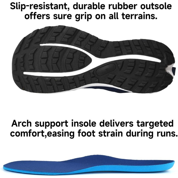 Кросівки для бігу широкі чоловічі/жіночі, зручні, дихаючі, спортивні, розмір 37-47 (41 EU, блакитні)