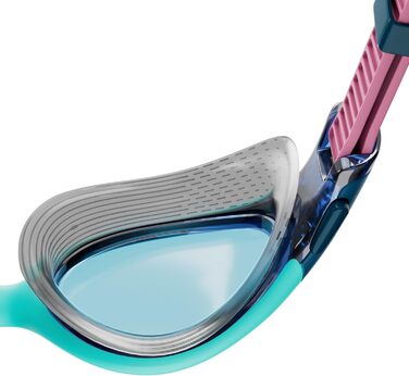 Жіночі окуляри для плавання Speedo Biofuse 2.0, антифог, антипотік, зручна посадка, універсальний розмір, сині