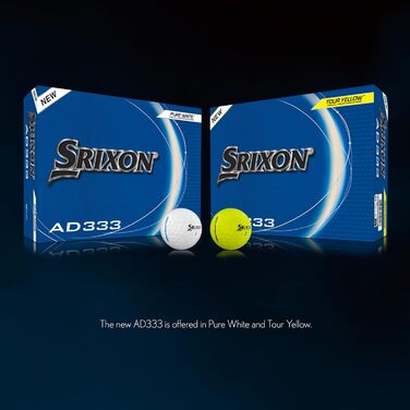 Гольф-м'ячі Srixon AD333 11 для дистанції та швидкості, низька компресія, контроль, лінія для прицілювання, преміум аксесуар, подарунок для гольфу
