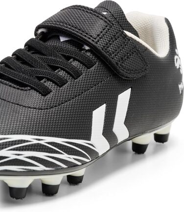 Дитячі футбольні бутси Hummel Star F.G. Jr. - чорно-білі, 31 EU