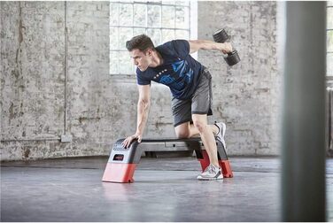 Фітнес платформа Reebok Deck, червона, універсальна, для тренувань