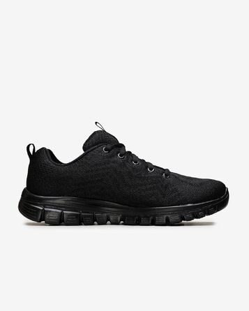 Жіночі кросівки Skechers Graceful Get Connected 1, чорні, сітчасті, розмір 39 EU